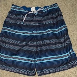blue mens trunks